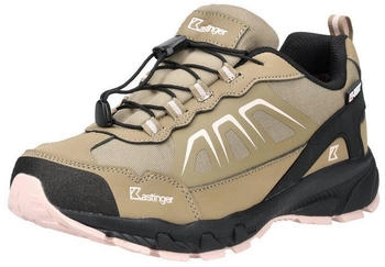 Kastinger Wanderschuhe Lederimitat Nylon beige rosa
