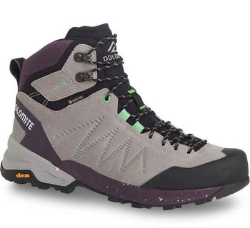 Dolomite Crodarossa Leather High GTX Wanderschuhe grau dunkelviolett