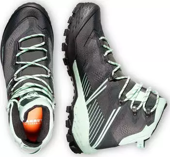 Mammut Ducan II High GTX Damen steel-neo mint 00771 – Sicherer Halt und Komfort in jedem Terrain
