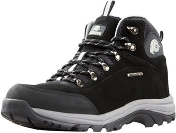 GUGGEN Mountain Trekking- Wanderstiefel wasserdicht Membran und Wildleder grau