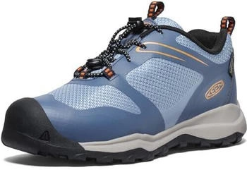 Keen Wanduro Low wasserdichter Wanderschuh Vintage Indigo Scarlet Ibis