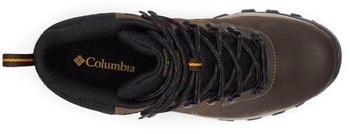 Columbia Newton Ridge Plus 2 (1594731-232) cordovan squash – Leder-Mesh-Kombination für verschiedene Geländearten
