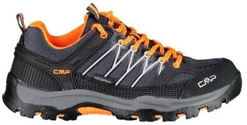 CMP Rigel Low Trekking Shoes Kids WP antracite flash orange 47UG