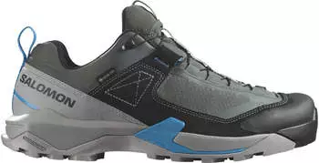 Salomon X Ultra Alpine GORE-TEX Approachschuhe grau schwarz transcendblau