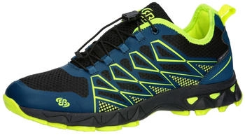 Brütting Outdoorschuh navy limette schwarz