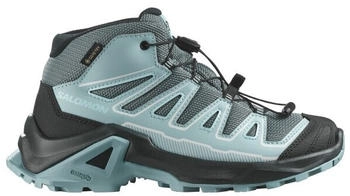 Salomon X Ultra Mid GORE-TEX Wanderschuhe türkis grau