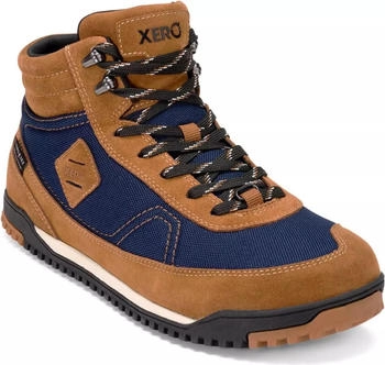 Xero Shoes EU Minimal-Wanderschuhe Ridgeway braun navyblau Herren