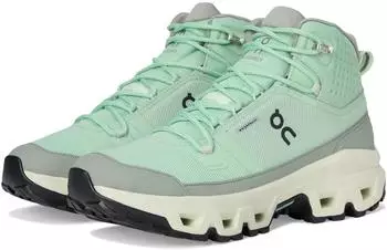 On Cloudrock Mid Waterproof W Mineral Aloe