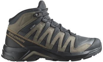Salomon X-adventure Recon Mid Goretex Wanderstiefel asphalt falcon coyote brown L47814500-9 5