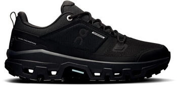 On Cloudrock Low Waterproof W schwarz