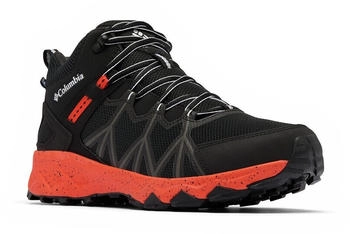 Columbia Peakfreak Ii Outdry Wanderstiefel schwarz rot 2100691-012