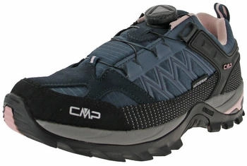 CMP Rigel Low Fitgo Trekking Schuhe WP schwarz blau