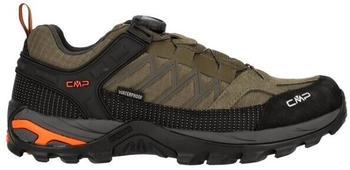CMP Rigel Low Fitgo Trekking Shoes WP Multisportschuhe schwarz olive flame