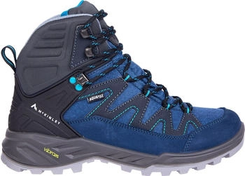McKinley Vulcanus II MID AQX W Damen Wander-Stiefel navy mint schwarz