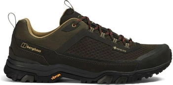 Berghaus Ground Attck Active GTX Shoe brn dkgrn peat forest night aloe poincia JR6