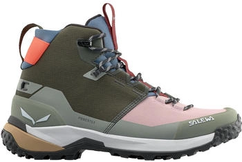 Salewa PUEZ 2 Mid PTX dark olive shadow – Salewa PUEZ 2 Mid PTX – knöchelhohe Stütze für anspruchsvolle Wege