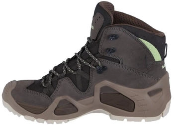 Lowa Zephyr Mid GTX Veloursleder wasserdicht steingrau mint