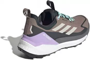 Adidas Terrex Free Hiker 2 0 Low Gore-Tex Wanderschuh trace-braun beige carbon – Schutz bei Nässe ohne Hitzestau