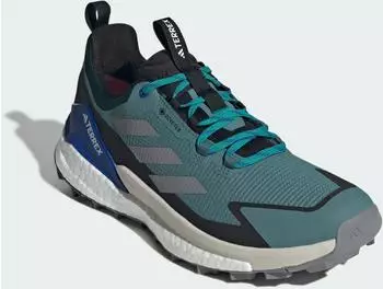 Adidas Terrex Free Hiker 2 0 Low Gore-Tex Wanderschuh teal grau schwarz