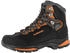 black/orange