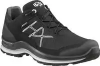 HAIX Schuh BLACK EAGLE GTX WS LOW, schwarz-silber, Gr. 11,5 (47)