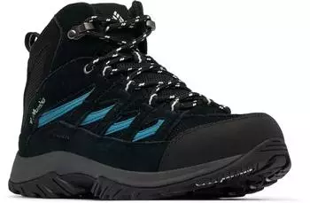 Columbia Crestwood Mid Waterproof Women (2099861) schwarz/skylight