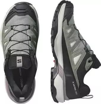 Salomon X Ultra 360 Leather GORE-TEX green milieu/sedona sage/nirvana – Ergonomischer Komfort für lange Distanzen ohne Ermüdung