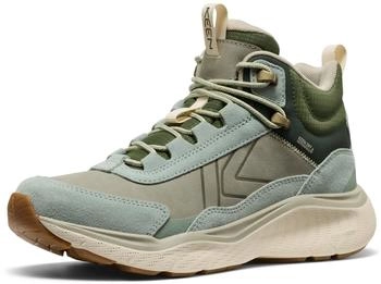 Keen Leiki Leather Mid WP gruen