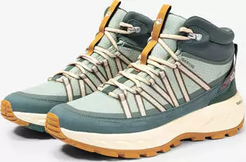 Jack Wolfskin Wild Hike Texapore Mid W green zinnia – Maximaler Komfort durch intelligente Dämpfungstechnologie