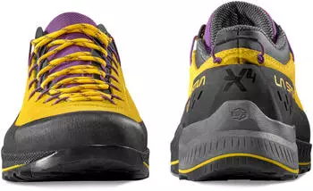 La Sportiva TX4 Evo GTX (37D) yellow/purple – Wiederbesohlbare Konstruktion für lange Einsatzzeit
