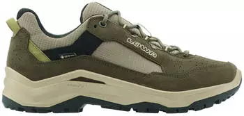 Lowa VENTIERRA GTX LO oliv/bernsteingrün – Lowa VENTIERRA GTX LO oliv/bernsteingrün – dämpfende Wanderschuhe für trockene Füße