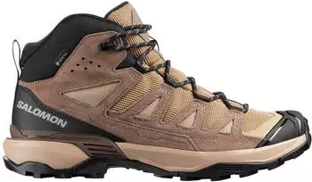 Salomon X Ultra 360 Leather Mid GTX desert tan/walnut/earth brown – Salomon X Ultra 360 Leather Mid GTX für anspruchsvolle Wanderungen