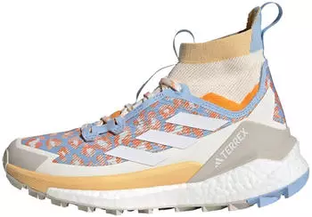 Adidas TERREX Free Hiker 2.0 glow blue/cloud white/pure tangerine
