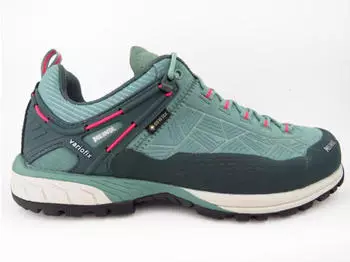 Meindl Top Trail Lady GTX linde/rot – Meindl Top Trail Lady GTX – wasserdicht und griffsicher für Tageswanderungen