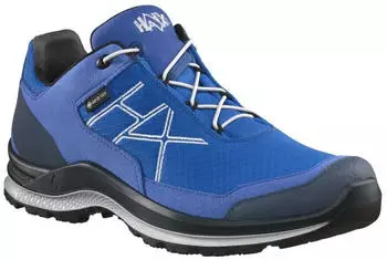 Haix BLACK EAGLE Adventure 3 0 GTX low azure-silver Outdoorschuhe Tuch