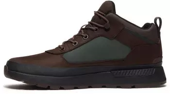 Timberland Field Trekker Mid dunkelbraun nubuck w dkgrn