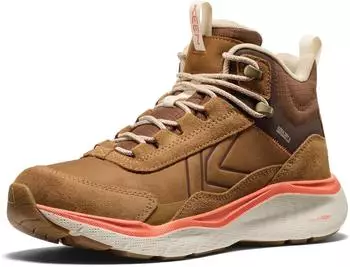 Keen Leiki Leather Mid WP chipmunk/birch