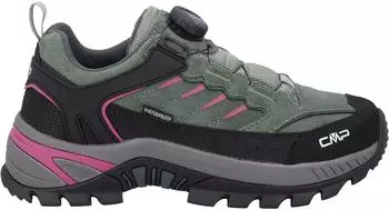 CMP Women Rigel 2.0 Low Fitgo WP Trekking Shoes GreenTea/Amaranto