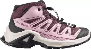 Salomon X Ultra Mid GTX huckleberry/dawn pink/concord grape (Junior) (L49109500)