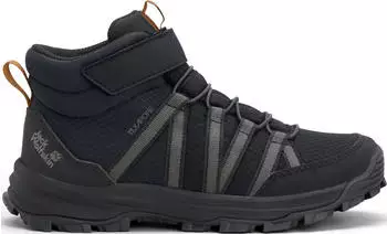 Jack Wolfskin Wild Hike Texapore Mid VC schwarz/grau (Junior) (A66157-6350)