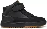 Schn&uuml;rschuhe Geox J Bunshee Boy B Abx J16FMA 0ME32 C9999 S Schwarz Male