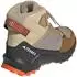 adidas Terrex AX4R Mid Climawarm+ cardboard/matte silver/semi flash orange (Junior) (JS2922)