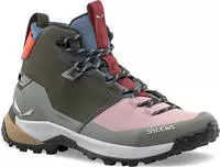 Salewa 000000061439_5651, Salewa Puez Mid Powertex Damen Trekkingschuhe, gr&uuml;n,...