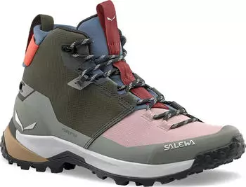Salewa Puez Mid Powertex dark olive/shadow (Damen) (00-0000061439-5651)