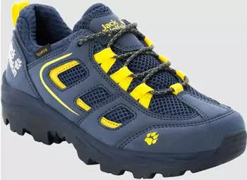 Jack Wolfskin Vojo Texapore Low blau/gelb (Junior) (4042191-1206)