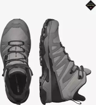 Salomon X Ultra 4 Mid GTX sharkskin/quiet shade/black (Herren) (L47454200)