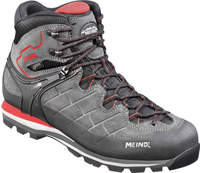 Meindl 3928-59, Meindl Litepeak GTX Herren (Graphit/Rot) Grau