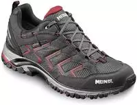 Meindl Sportschuh 3825-01 schwarz/rot Gr&ouml;&szlig;e 39,5 / 6 - 3825-01/39.5 (VPE: 1 Paar)