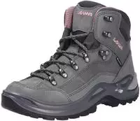 Lowa 320945, LOWA Damen Leichtwanderschuhe Renegade Gtx Mid Ws Grau/ Rosa 9789 female