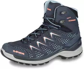 Lowa Innox Pro GTX Mid Women (320703) steel blue/salmon – Perfekte Begleiter für Ihre Outdoor-Abenteuer